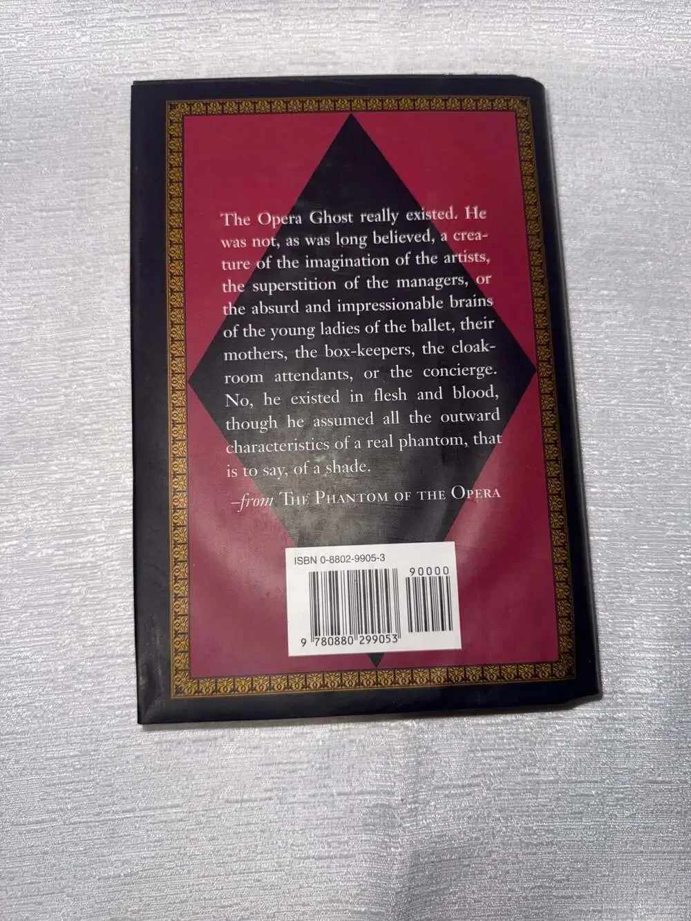 The Phantom of the Opera by Gaston Leroux (Barnes & Noble Classics Hardcover)